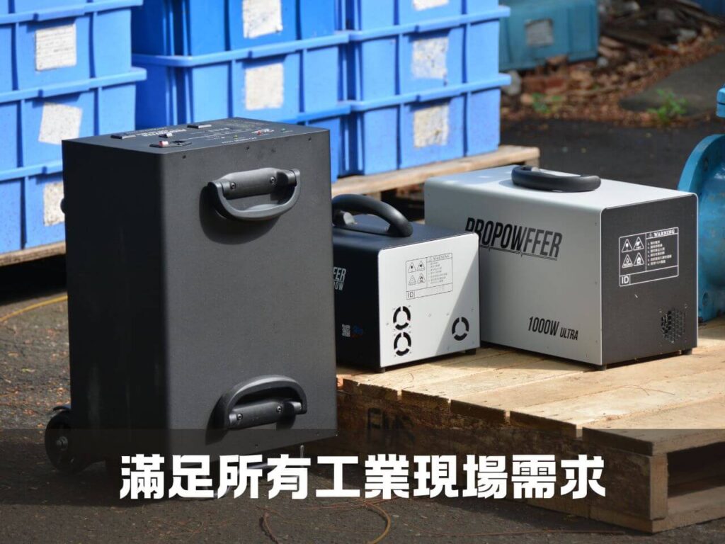 PROPOWFFER 系列 AC戶外行動電源:600W、1000W、1500W 功率選擇